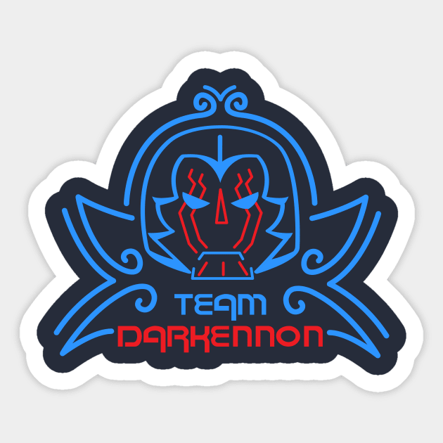 Poseidon's Fury Team Darkennon Sticker by Lunamis